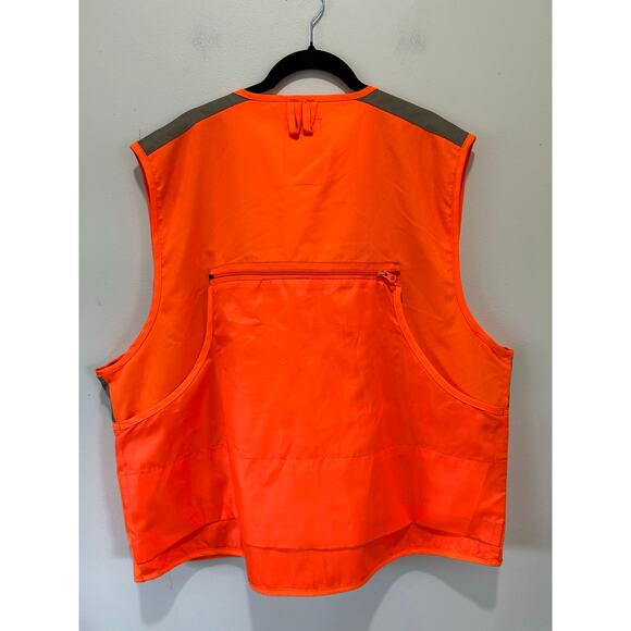 Master Sportsman Hunting Vest size L/XL hunter orange zipper pockets - Picture 4 of 7